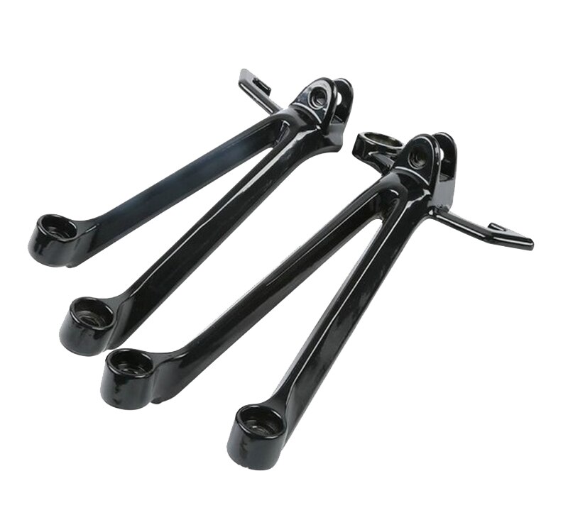 Rear Passenger Foot Peg Footrest Bracket Set For SUZUKI GSXR 1000 05-06 Black