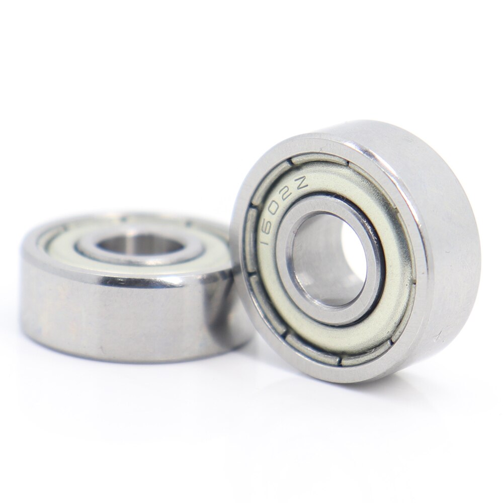 1602ZZ Lager 6.35*17.462*6.35 Mm (10 Stuks) 1602 Zz Z Kogellagers 1602-2Z Lager
