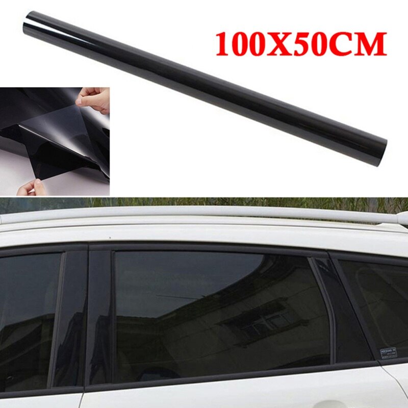 VLT 20％ Uncut Roll FT Window Tint Film Charcoal Black Car Glass Office-Non-Reflective Dyed Film