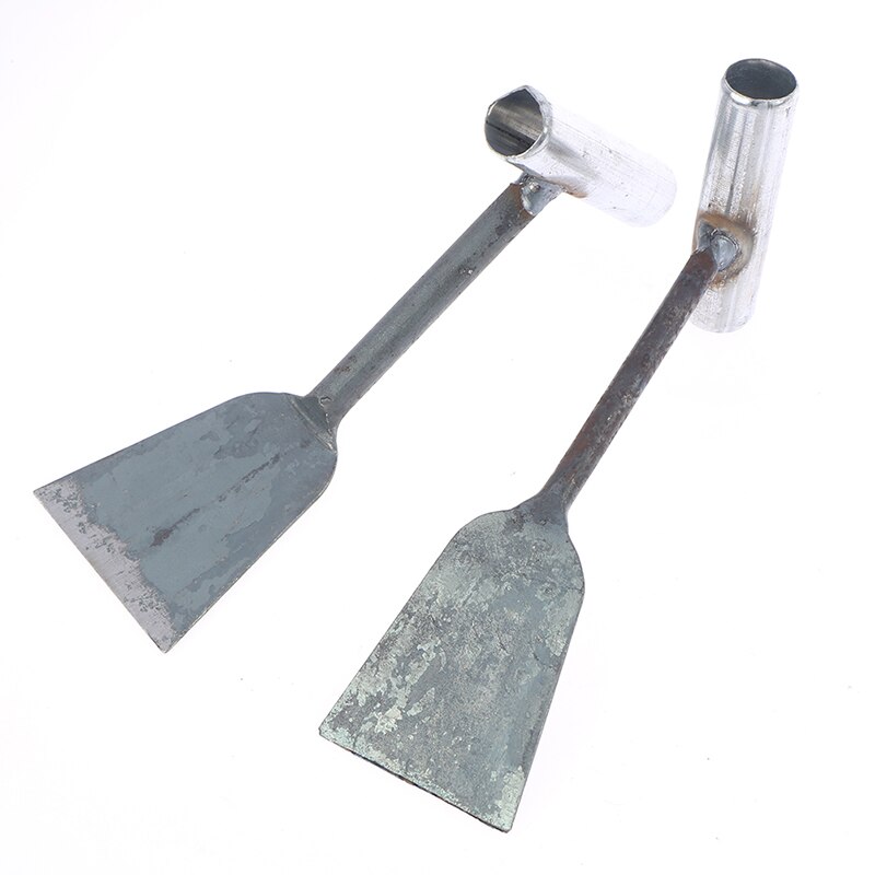 1pcs All-Steel Hoe Flat-head Shovel Planting Vegetables Farm Agriculture Garden Flowers Weeding Tool Garden Accessories