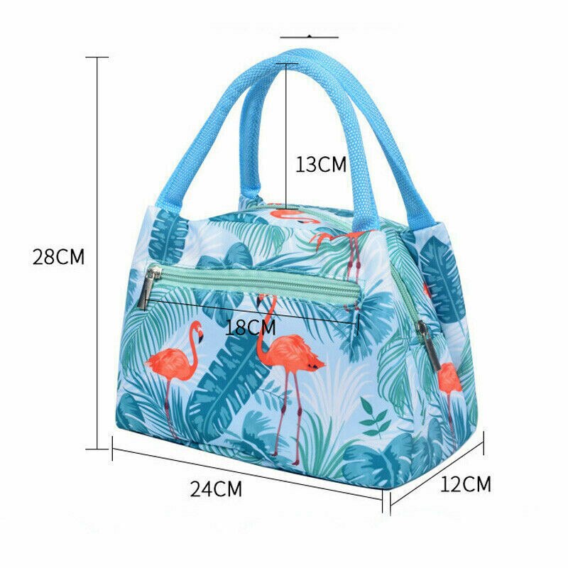 Portable Insulated Lunch Bag Box Picnic Animal Thermal Insulated Cooler Waterproof Tote Storage Bag For Adults Women Girls