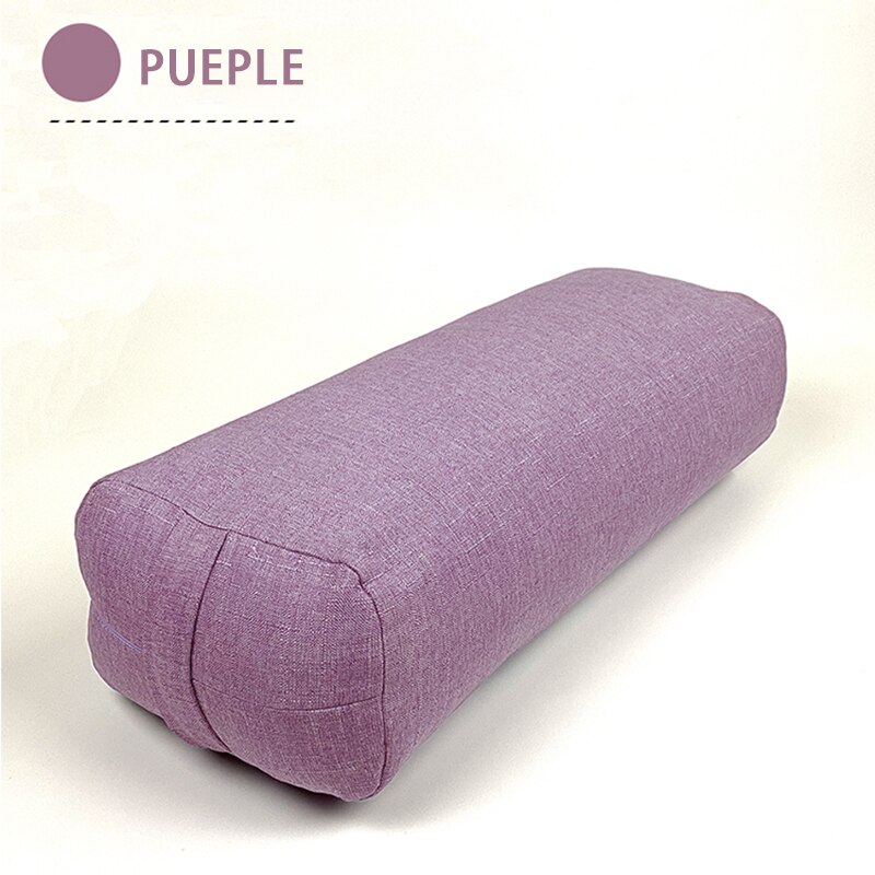 Vierkante Yoga Bolster Kussen Ondersteunende Bolster Body Kussen Meditatie Kussen Met Handvat Slaap Kussen Yoga Accessoires: Paars