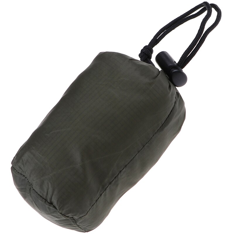 1pc letvægts opbevaringspose udendørs nødopbevaring med posesnor til campingvandring camping sovepose: Default Title