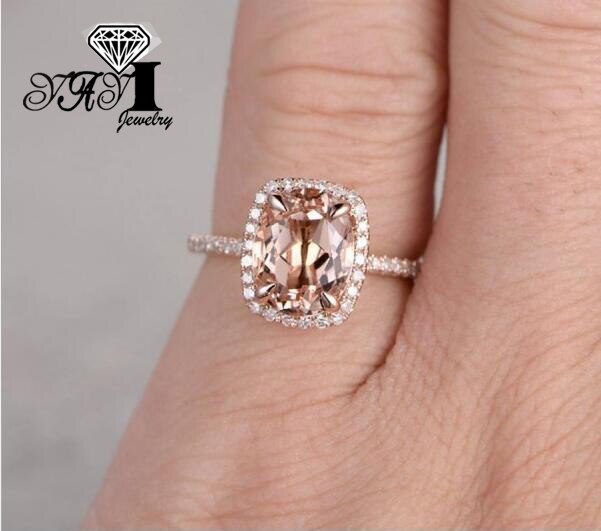YaYI Schmuck Prinzessin Cut 6,3 CT Weiß Zirkon Gelb Gold Gefüllt Farbe Engagement Ringe hochzeit Herz Ringe Party Ringe