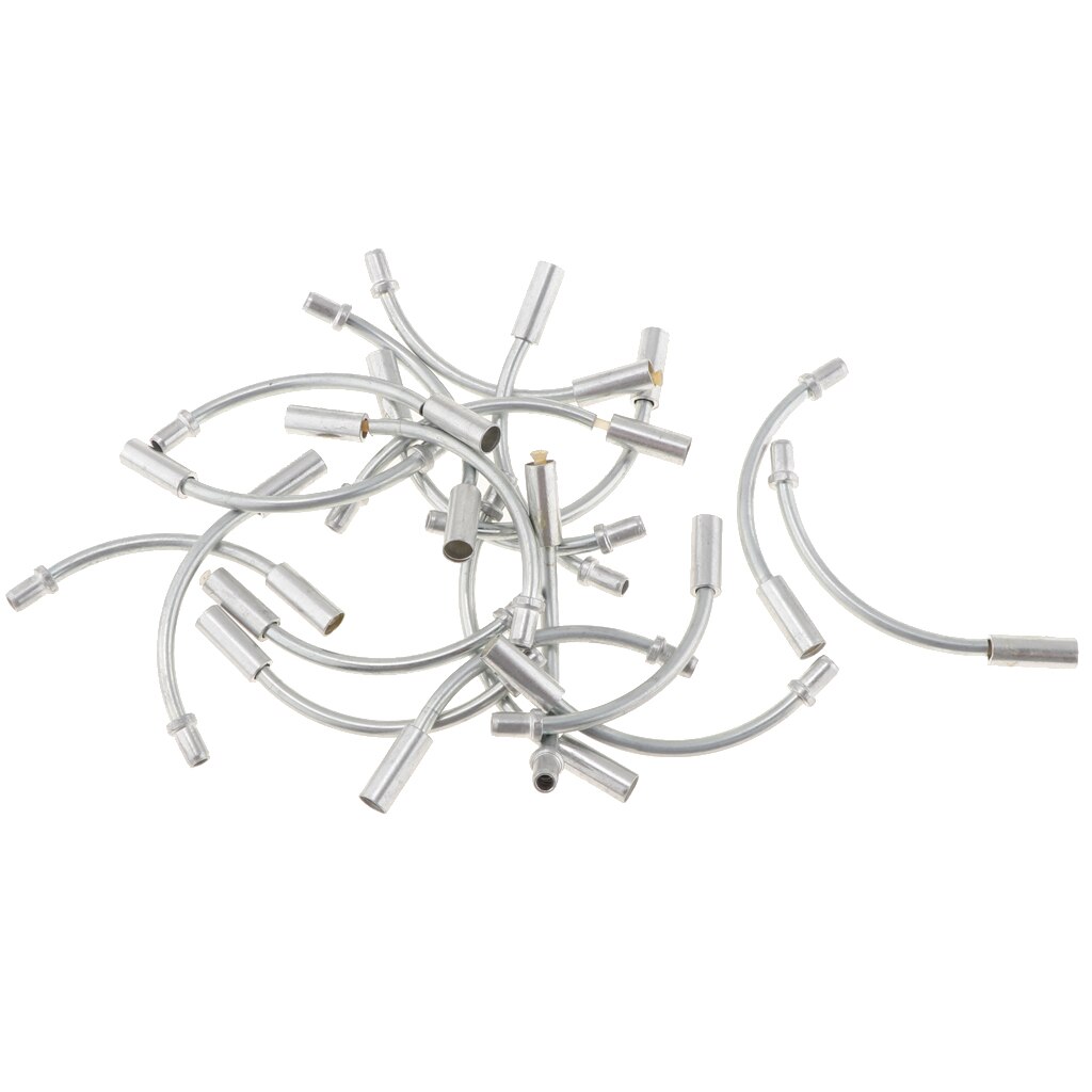 Sterke Bike Flexibele Lood V-Brake Kabel Gids Noedels Leidingen Slang Pack Van 20