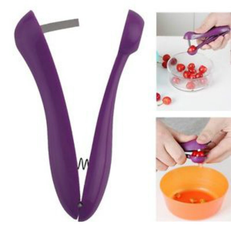 Cherry Olive Pitter Stoner Pits Fruit Remover Core Squeeze Stone Tool