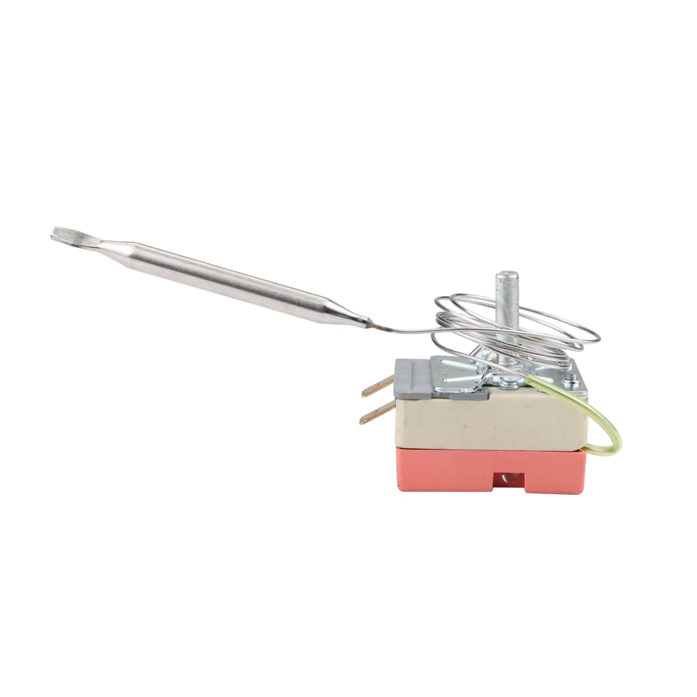 Isuotuo-termostato capilar de temperatura, controlador de interruptor giratorio ajustable de 2-110 grados Celsius, CA 220V 16A