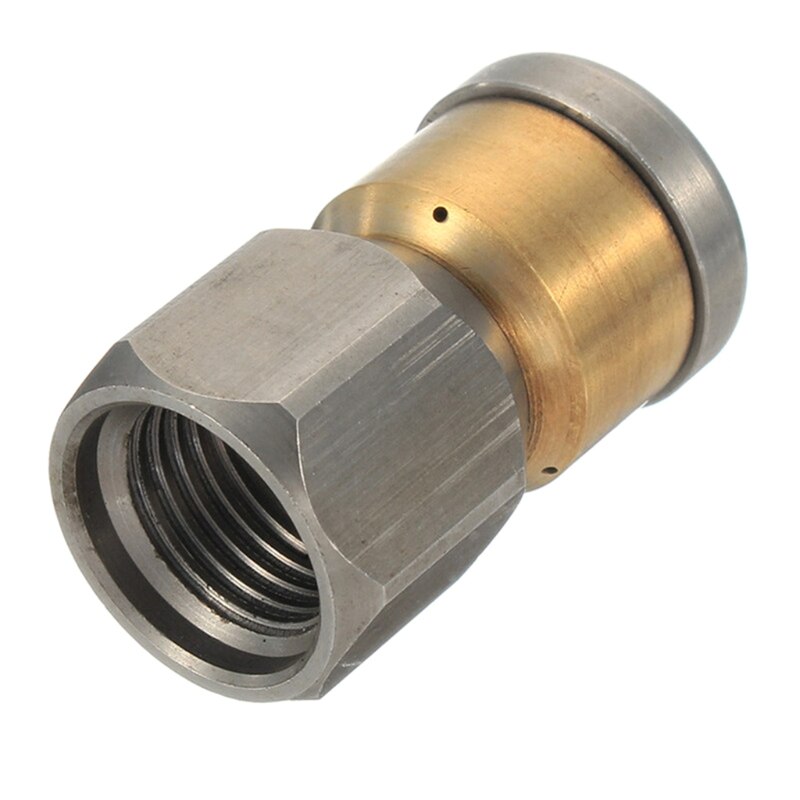 High Pressure Washer Stainless Steel Accessories G1 / 8 " G1 / 4 " G 3 / 8" Drain Sewer Cleaning Jetter Rotary Nozzle: 4