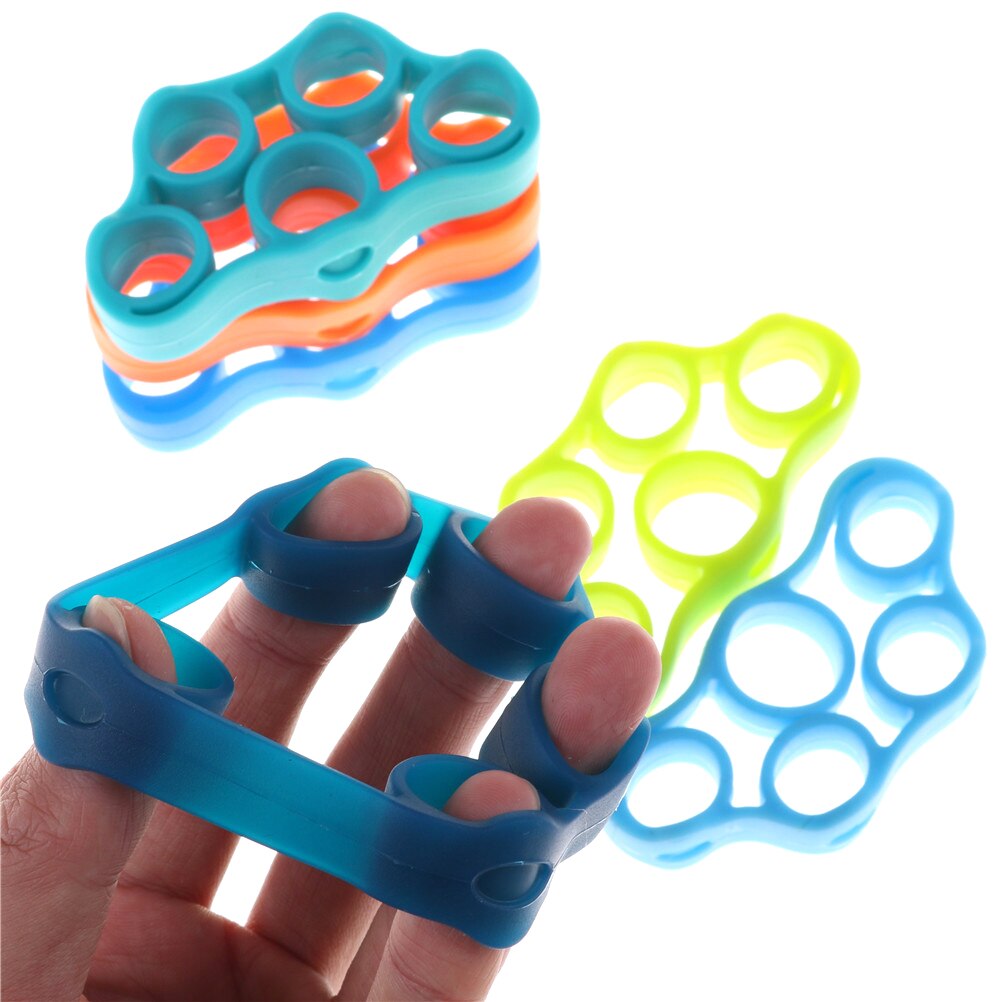 1PCS Forearm Wrist Training Stretcher Finger resistance bands Hand Gripper Exercise Pull Ring Grips Expander Fitness Equipment