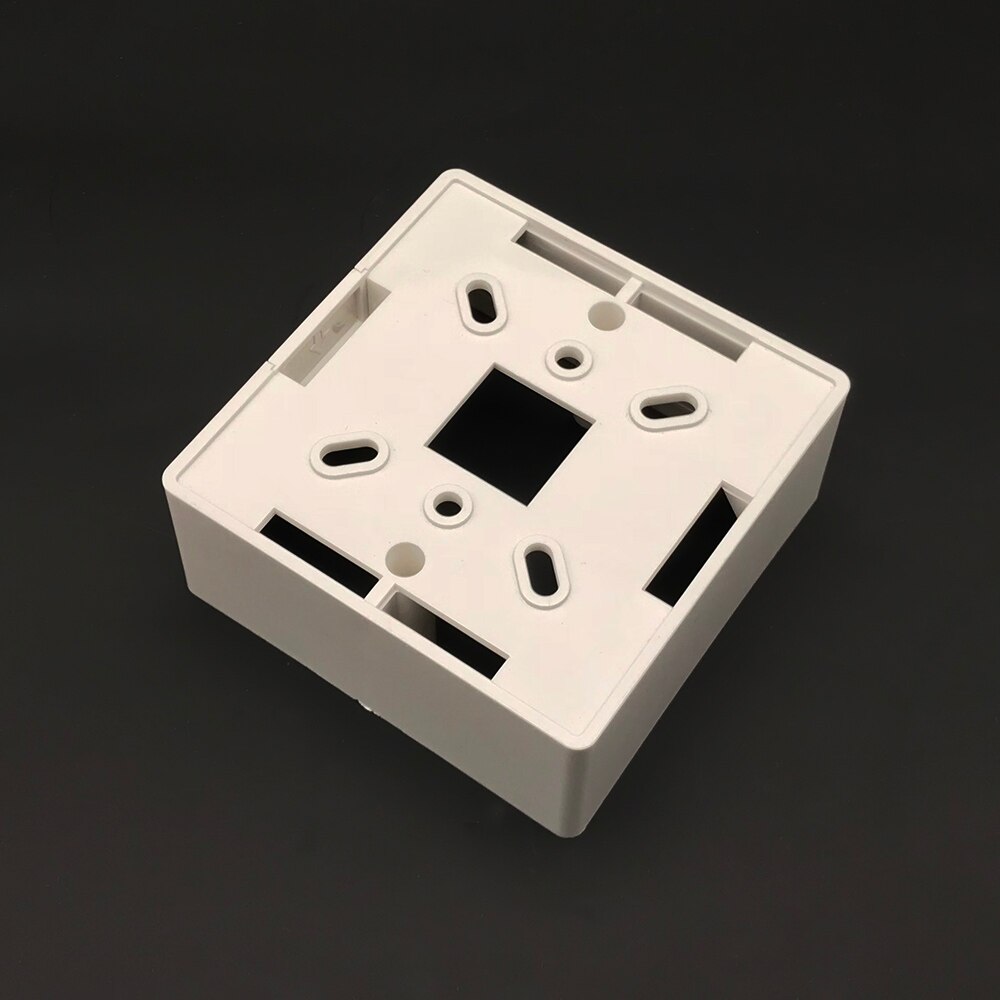 Wall Mounted Junction Box for Thermostat White Color Thermostat Installation Box Mounting Box For Wall Surface
