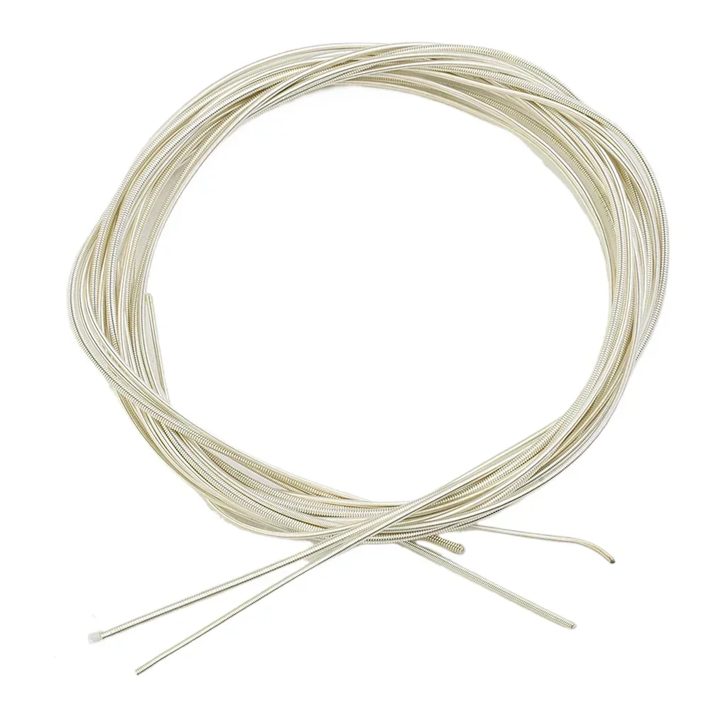 6 pièces ensemble de cordes de guitare classique remplacement en Nylon 6 pièces ensemble de cordes de guitare classique accessoires de remplacement en Nylon Tensi Normal
