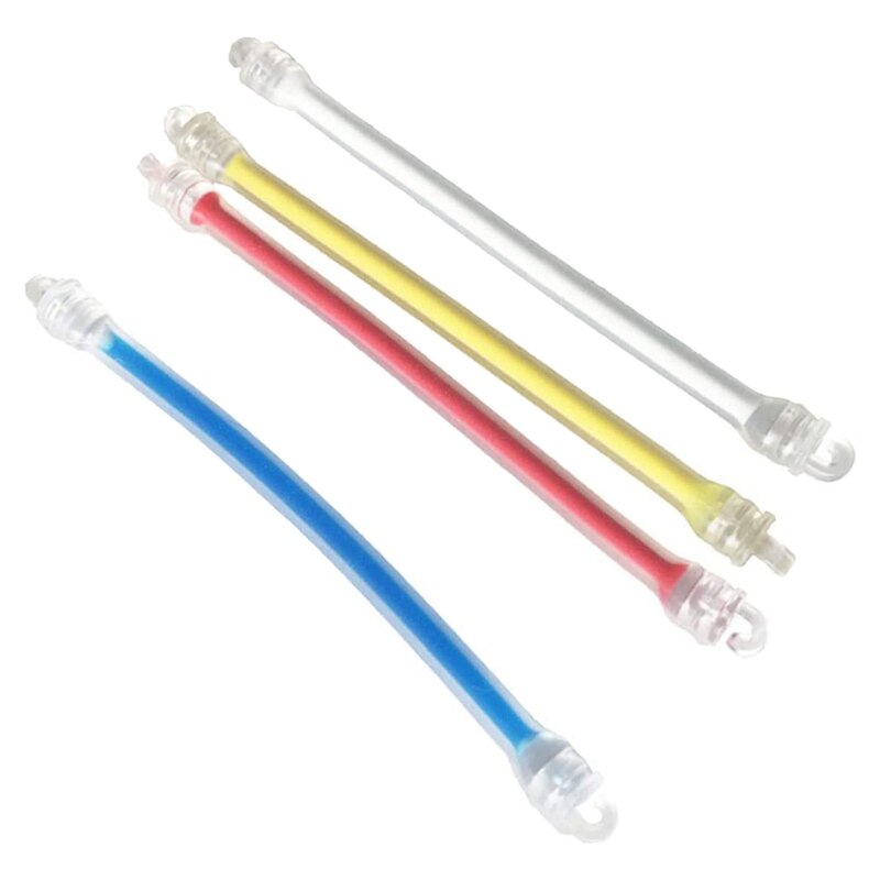 10Pcs Long Shape Hook Silicone Tennis Racket Vibration Dampener Shock Absorber