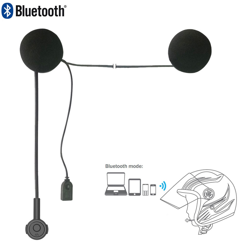 Draadloze MH02 Motorrijwiel Helm Draadloze Bluetooth4.1 Headset Hoofdtelefoon Motorhelm Oortelefoon Voor Rider