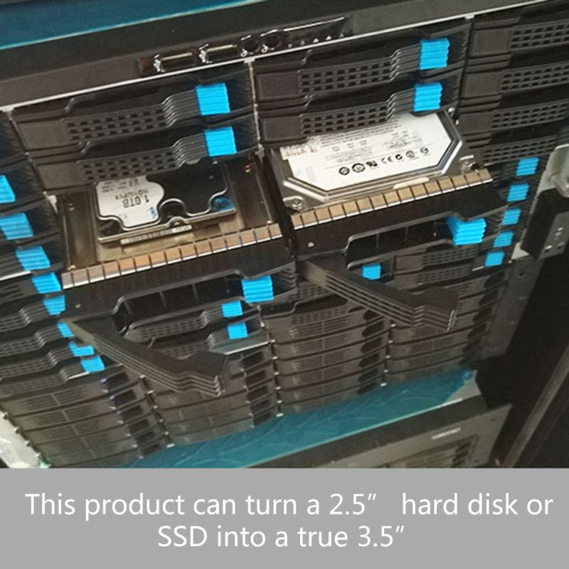 2.5 to 3.5 Hard Drive Tray Enclosure Drawer Box for Server SSD Drive Hard Disk