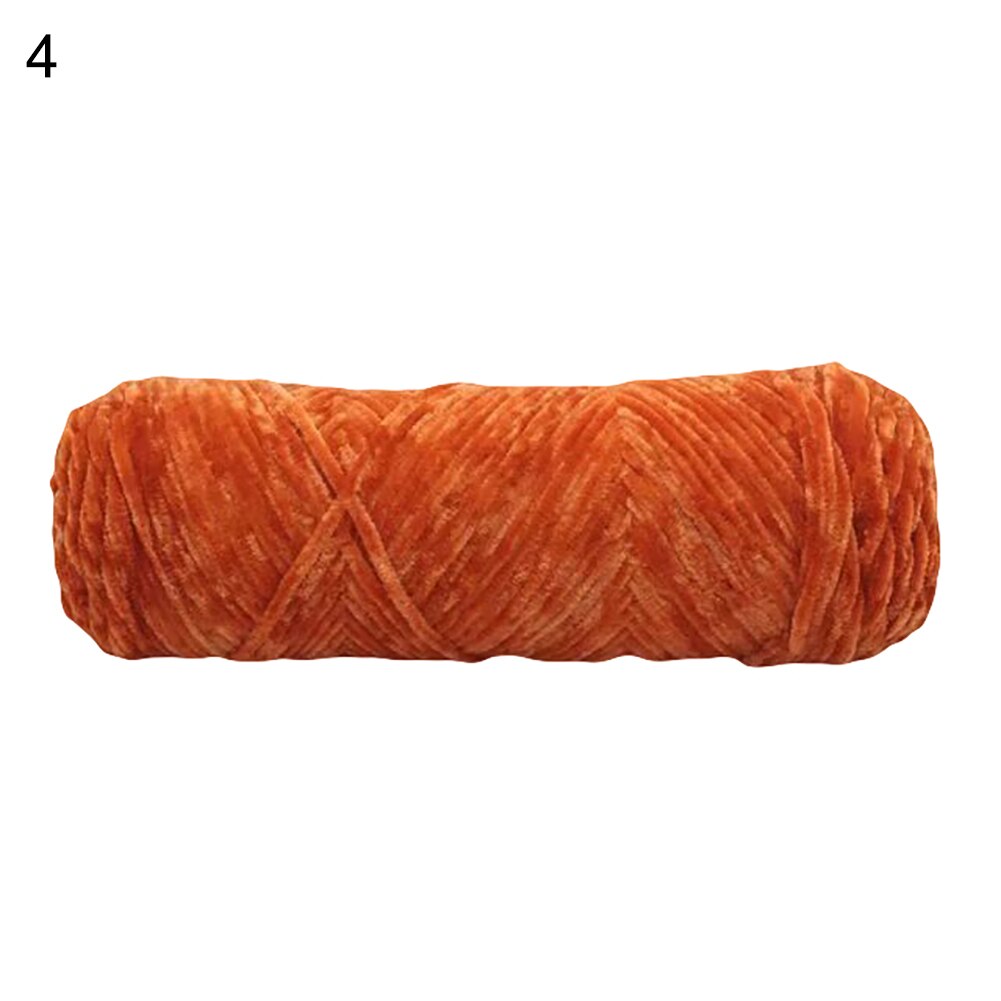 100g Chenille doux bébé tricot Crochet péritel chapeau laine fil photographie accessoire: 4