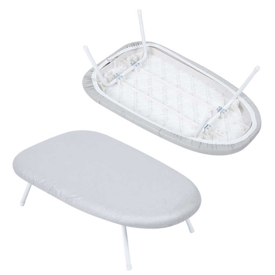 Home Use Ironing Board Ironing Table Ironing Desk Folding Steel Tube Mini Household Ironing Board Desktop Ironing Table for Home