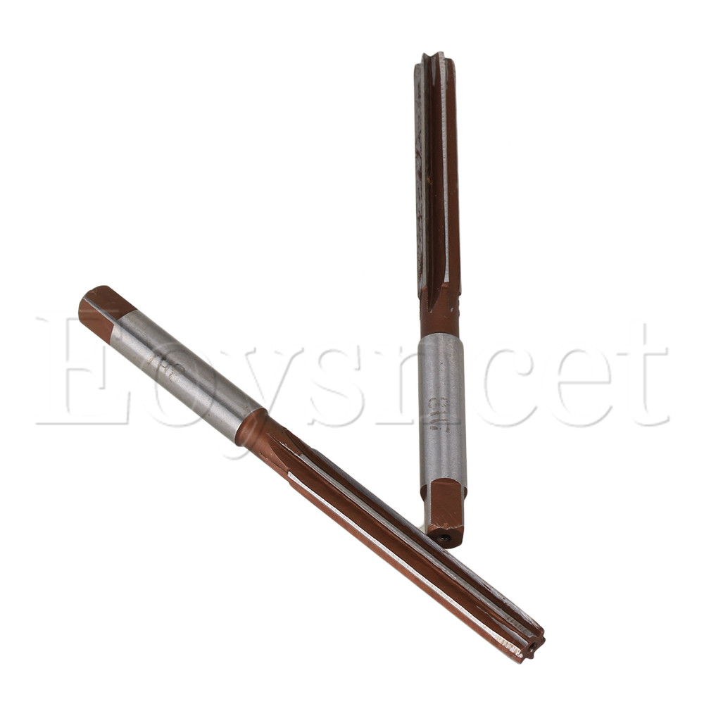 2 Pcs H7 8 Mm X 110 Mm Snijden Dia High Speed Stalen Rechte Schacht Handruimer