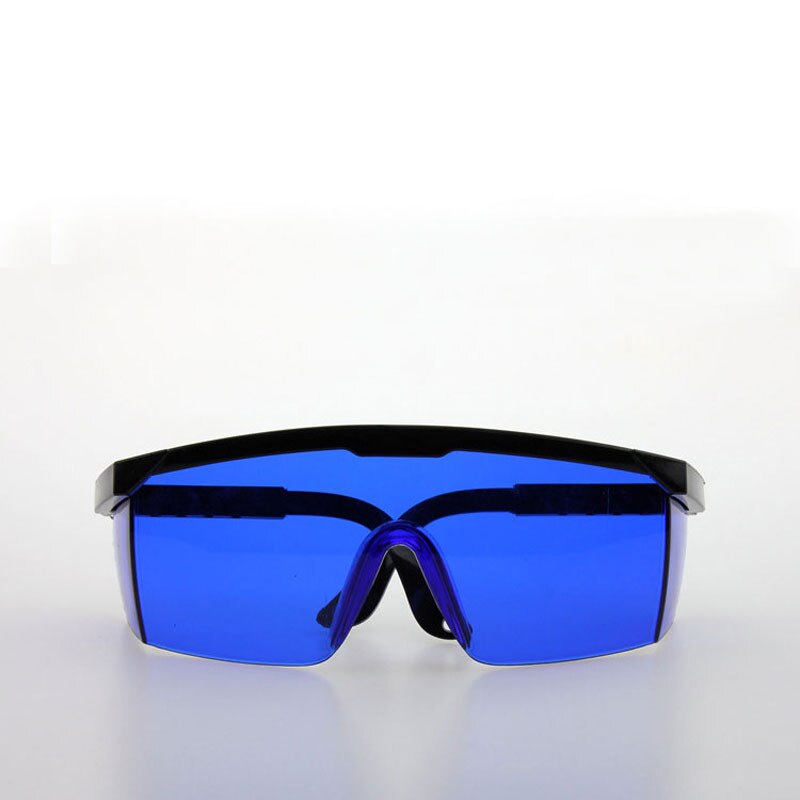 Led vokse lys briller uv polariserende beskyttelsesbriller til vokse telt drivhus hydroponics plante lys øjenbeskyttelsesbriller: Blå