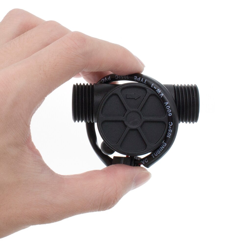 5V Water Flow Sensor YF-S201 iSentrol Flowmeter Hall Flow Sensor Water Control Liquid Flow Sensor Switch 1-30L/min 1.2MPa