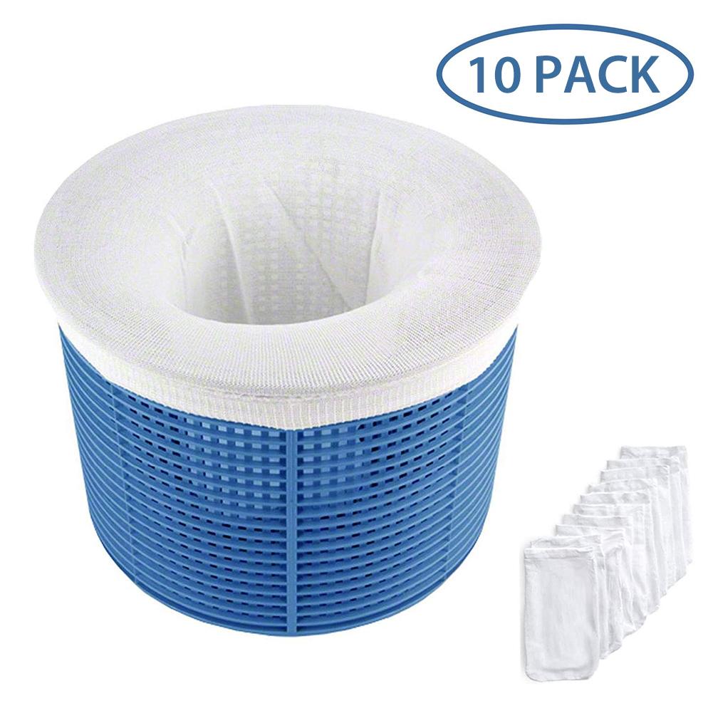 Calzini Per Skimmer Da Piscina, Calzini Riutilizzabili Per Skimmer Per Cestello Skimmer 20 Pezzi 90095136