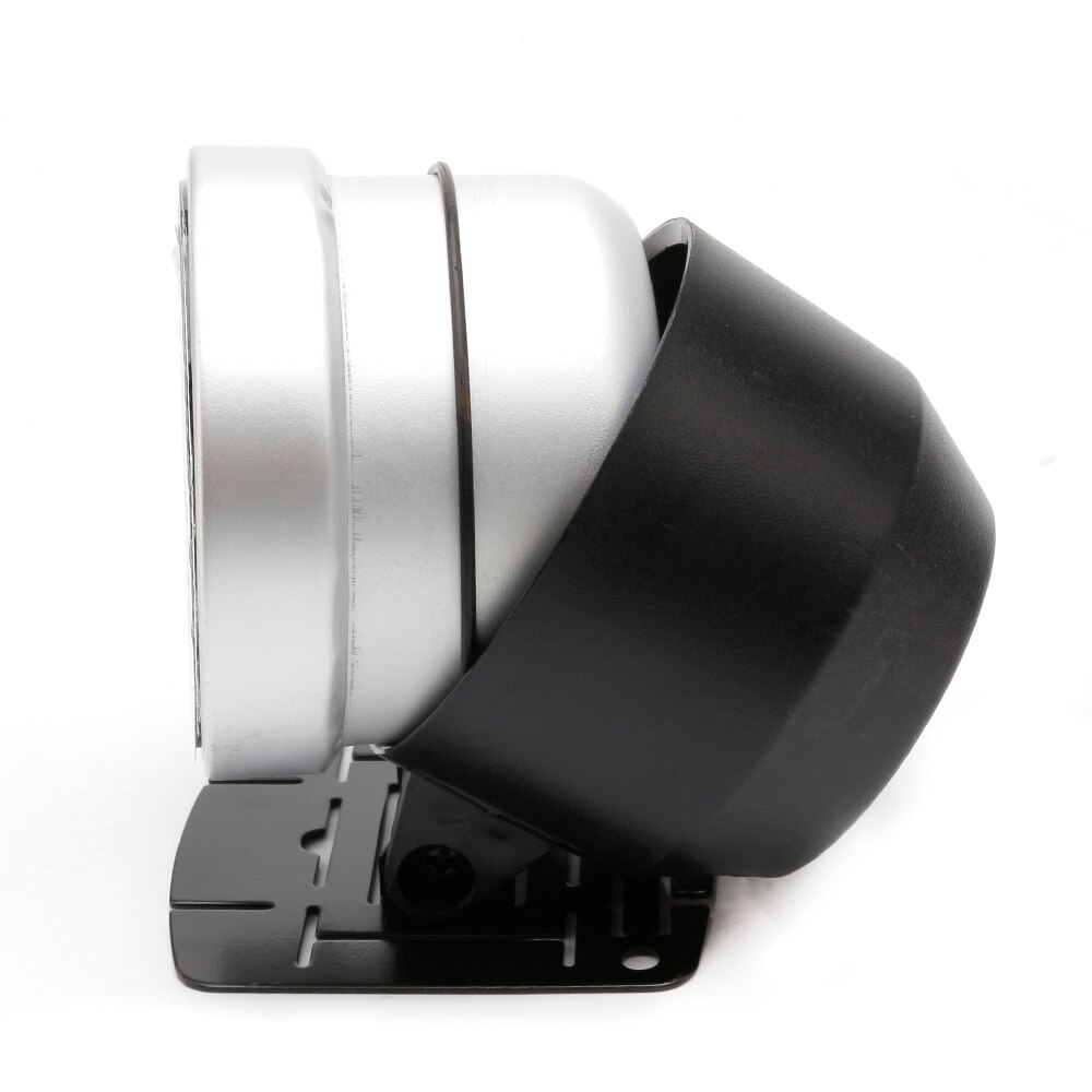 Medidor de relación aire-combustible CNSPEED 60MM 12V para coche Indicador de relación aire-combustible ligero rojo y blanco medidor de relación cara negra AFR YC101353