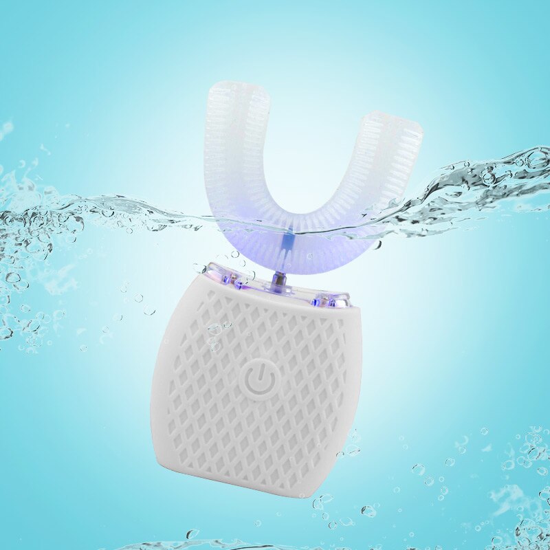 Elektrische U-vorm Tandenborstel Automatische Tanden Borstel 360 Graden Cover Tanden Draadloze Opladen Waterdicht Massage Tandenborstel