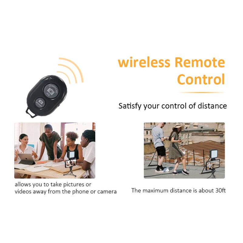 Smartphone Vlogging Kit LED Camera light with Tripod and Phone Holder Video Recording Equipment Light Tripod For Indoor Outdoor