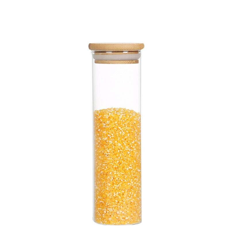 2 stücke Holz Deckel Glas Luftdichten Kanister Küche Lagerung Flaschen Gläser Lebensmittel Container Körner Tee Kaffee Bohnen Körner Candy Gläser