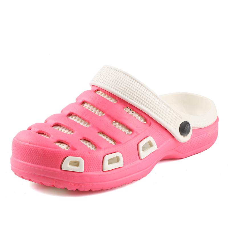 Tuin Slippers Water Schoenen Vrouwen Sport Lopen Zomer Strand Aqua Slipper Outdoor Eva Gat Sandalen Tuinieren Schoenen: Roze / 5.5