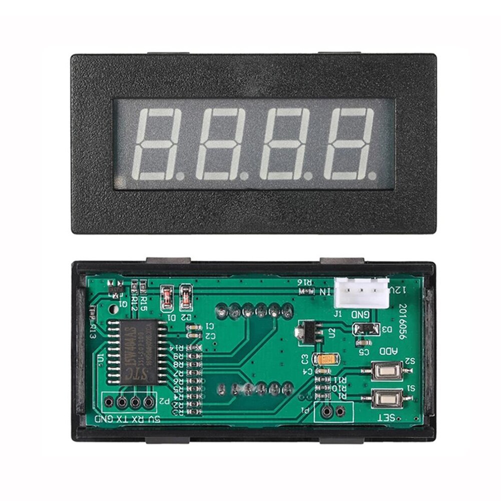 LED 5-9999RPM Frequency Tachometer 8-15V 4 Digital RPM Speed Meter for Car Motor Speed Measurement Instrument