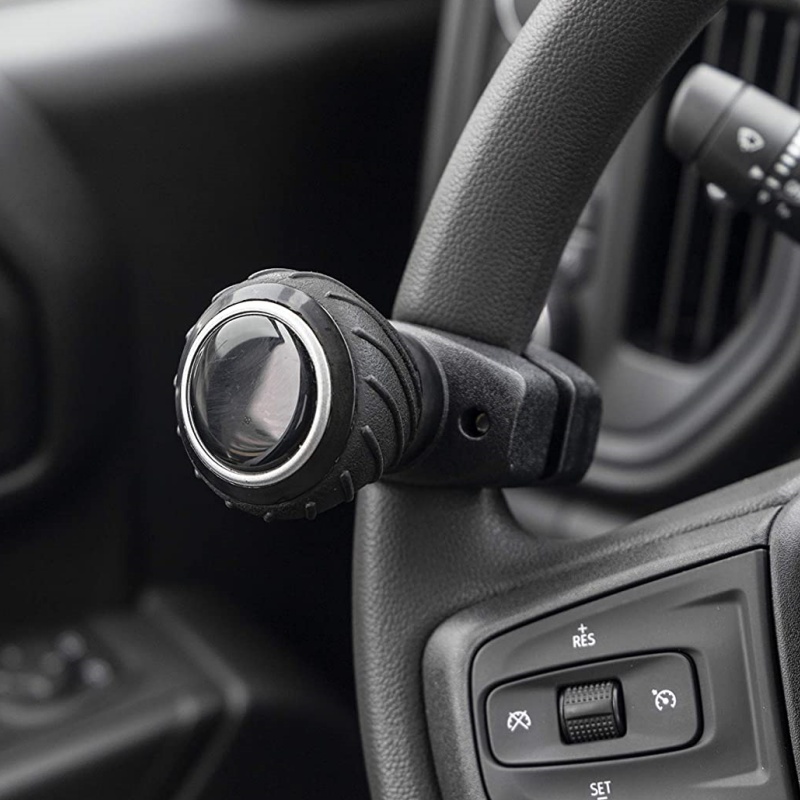 Lenkrad Energie Griff Spinner Knopf Lenkrad passend für Autos LKW Autos Hilfs Booster Ball Universal- Energie Griff