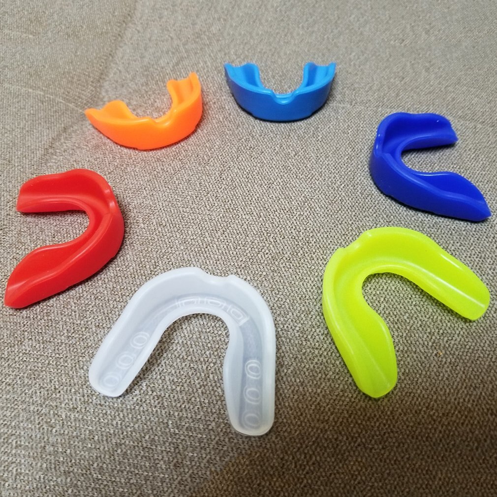 Mouth Guard Case Teeth Protector Boxing Mouth Guad Adult Fitness Basketball Football Safety Mouth Trays