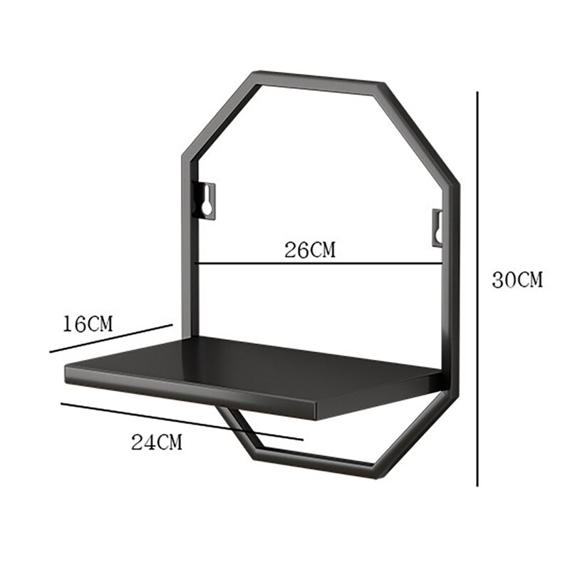 Storage Display Shelf Wall Mounted Storage Rack Wall Display Craft Shelves Kitchen Bedroom Living Room Stand