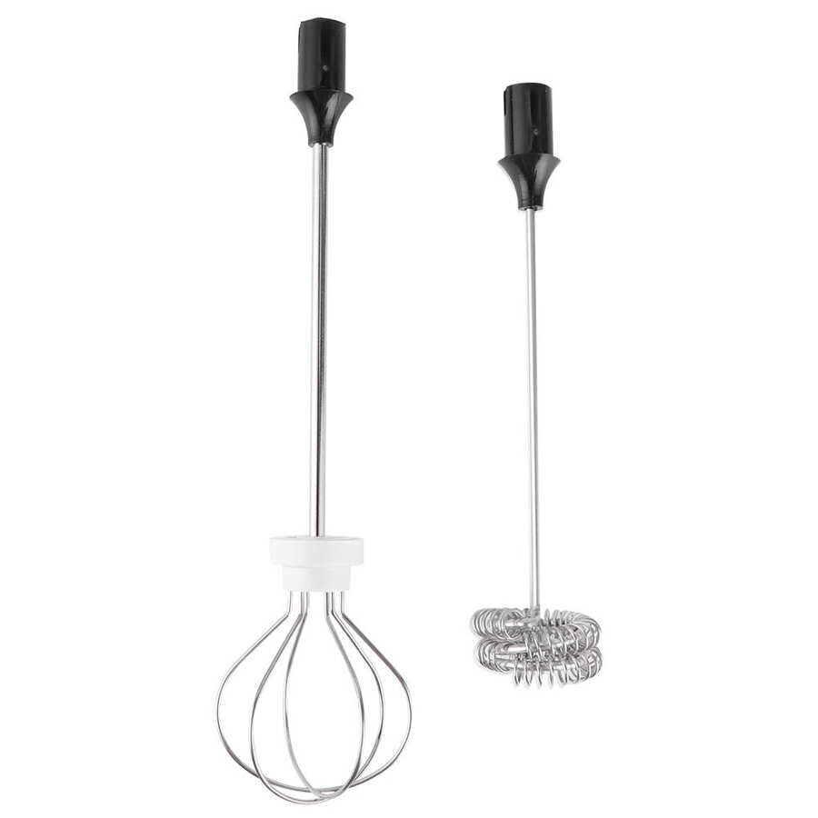 Elektrisk piskeris mælkeskummer usb genopladelig ægblander håndholdt blender 3 hastigheder justerbar