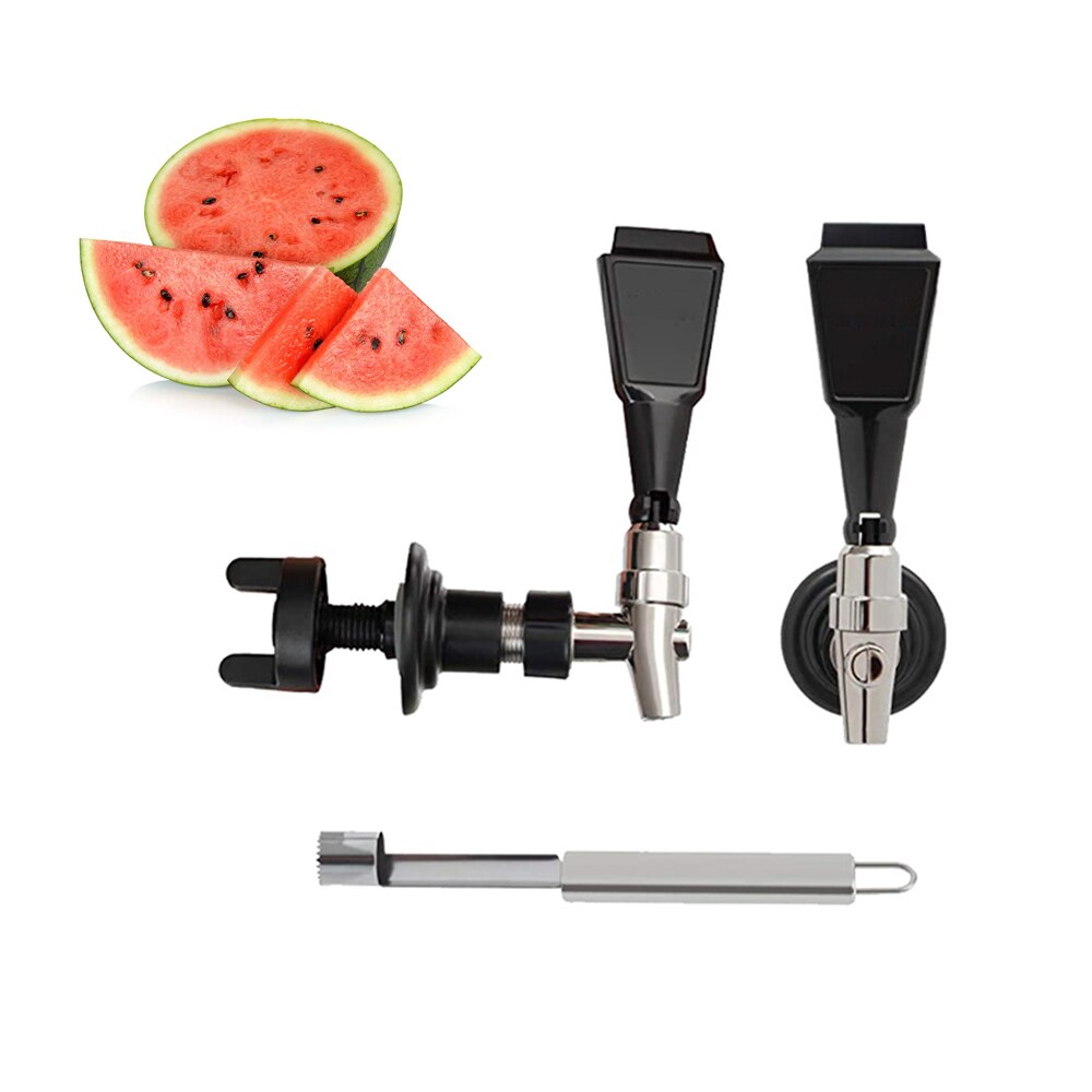 Zestaw robić kranu arbuza dozownik napoju owocowego zestaw robić gwintowania beczki Coring narzędzie sok DIY wtyczka kran piwa na imprezę robić napojów koktajle narzędzie