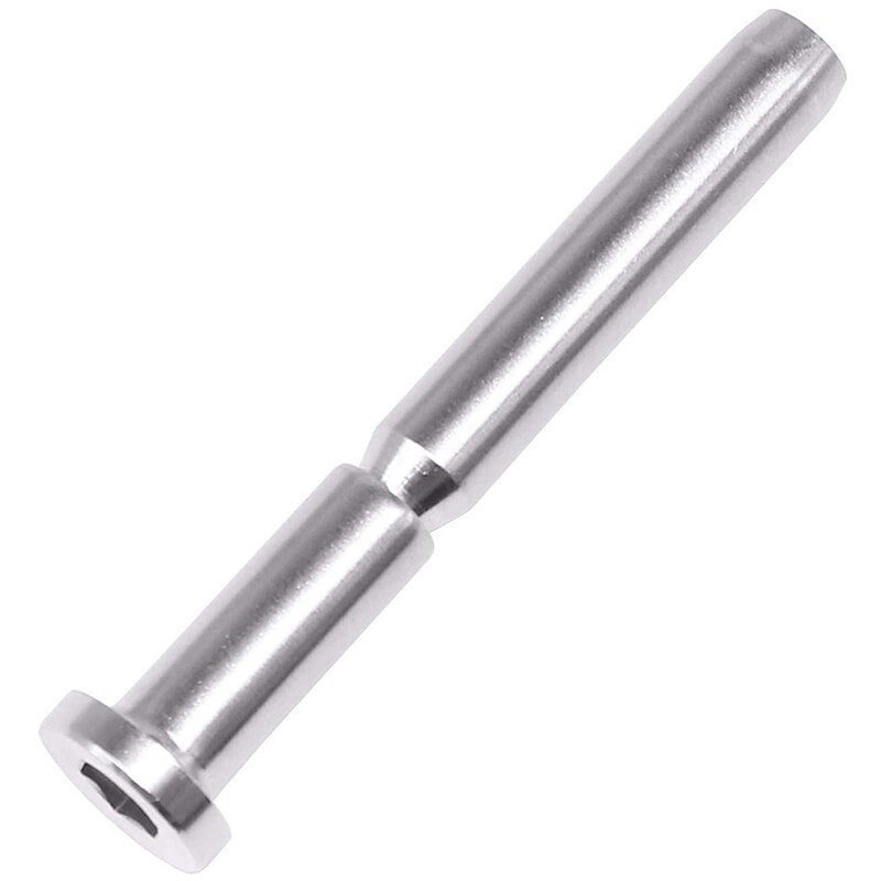 20 Pack Invisible Receiver and Swage Stud End for 3/16 Inch Cable Railing Deck Stair Threaded End Fitting for Wood & Metal Post