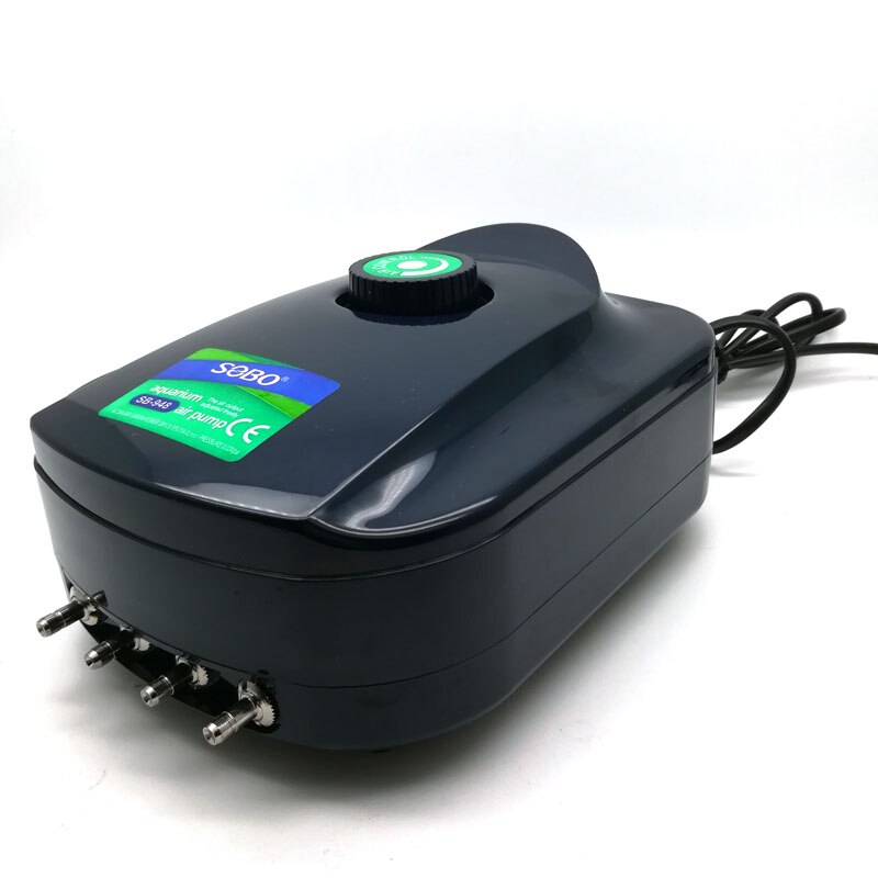 Silent Aquarium Air Pump Fish Tank Air Output Adjustable Flow Oxygen Air Pump 2/4 Outlets Aquarium Pump SB748/SB848/SB948/SB988: SB 948