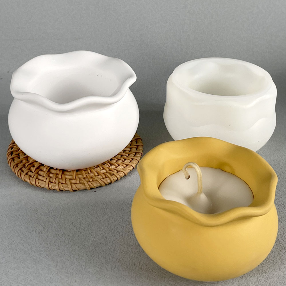 Moule en Silicone pour pot de fleurs succulentes, bricolage, boîte de rangement artisanale pour aquarium, fabrication de pot de bougie en résine de plâtre, moules de moulage, décoration de la maison