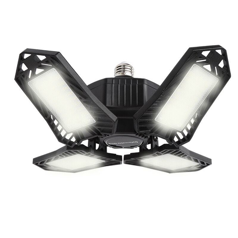 1PC LED Garage Light E26 Light 5~265 VAC Deformation Adjustable Angle High Bay Light Industrial LED Garage Lighting For Garage