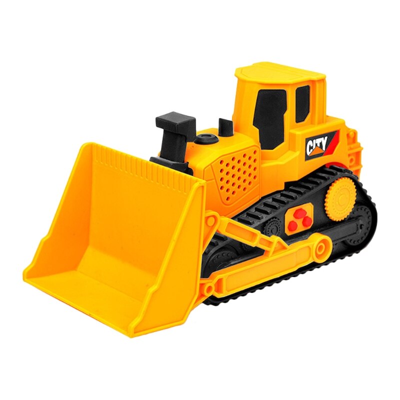 Graafmachine Dump Truck Speelgoed Voor Kinderen Mini Inertiële Bouw Voertuig Beweegbare Gewrichten Bulldozer Digger Model Kinderen: A