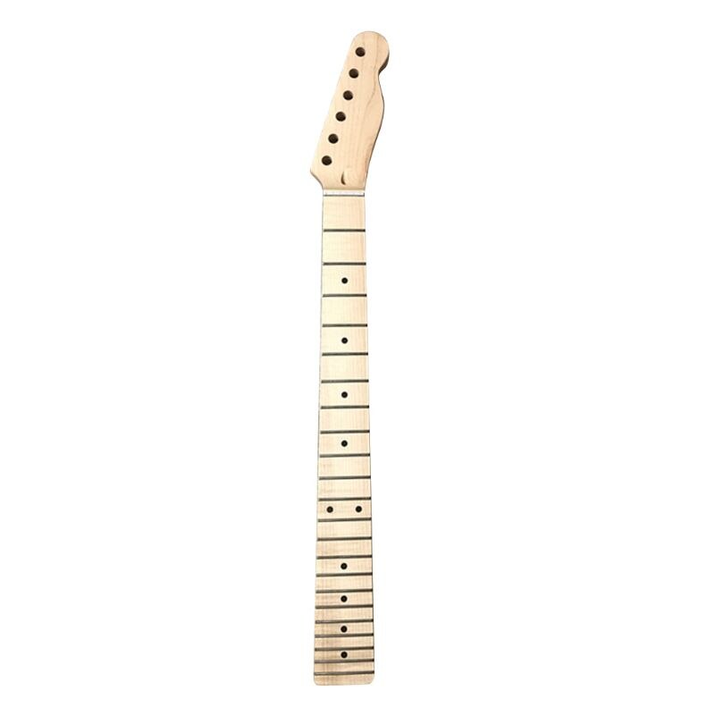 TL manche de manche de guitare électrique 22 frettes en bois d&#39;érable et de rose pour Kit Luthier, directe