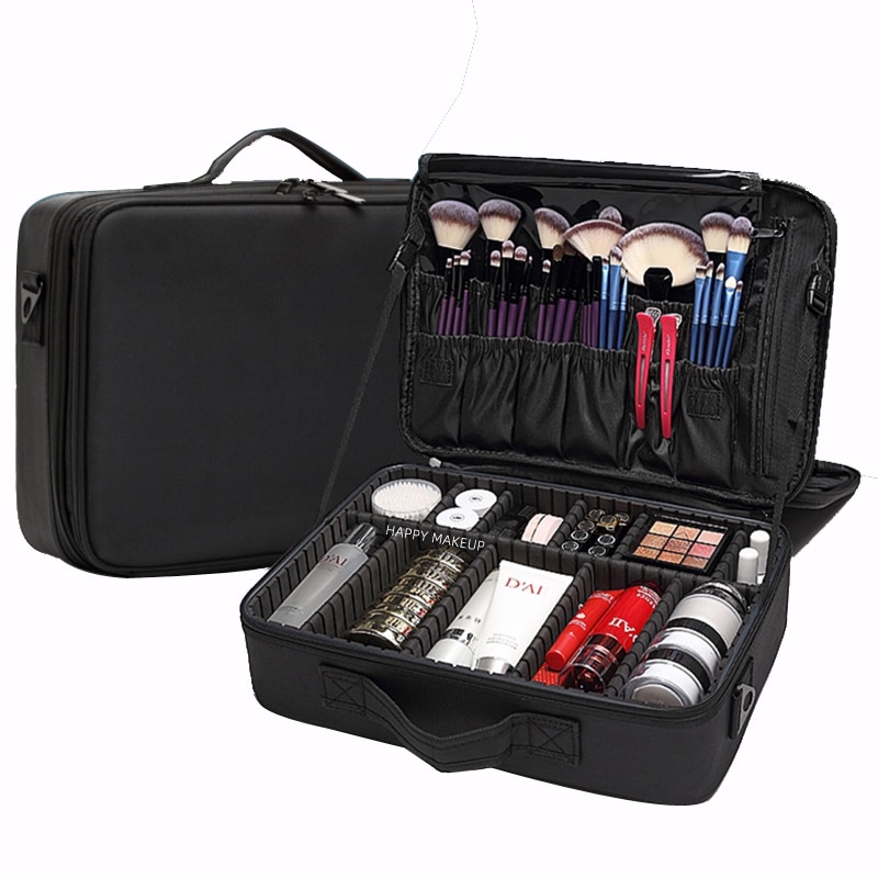 Bolsa de cosméticos para mujer, estuche de viaje para maquillaje , a la , para artista de maquillaje