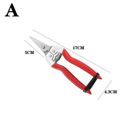Tuinieren Hand Snoeischaar Tuin Schaar Snoeischaar Micro-Tip Snoeien Knipt Blad Trimmer Rechte Bloemist Schaar Voor Planten: Pruning Shears A
