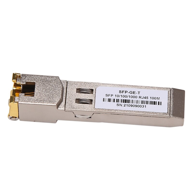 SFP Module RJ45 Switch Gbic 10/100/1000 Connector SFP Copper RJ45 SFP Module Gigabit Ethernet Port