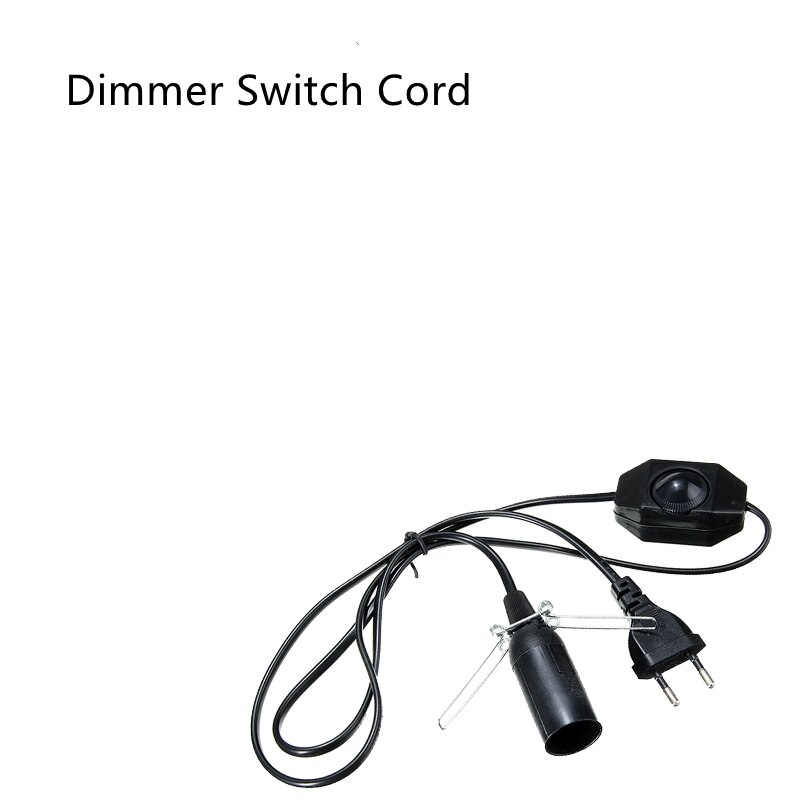 Hcnew 1,8 M Salz Lampe Dimmbare Lampe Halter E14 Buchse Lampe Basis für Salz Lampe mit EU Stecker Schwarz/weiß: black 1 / e27