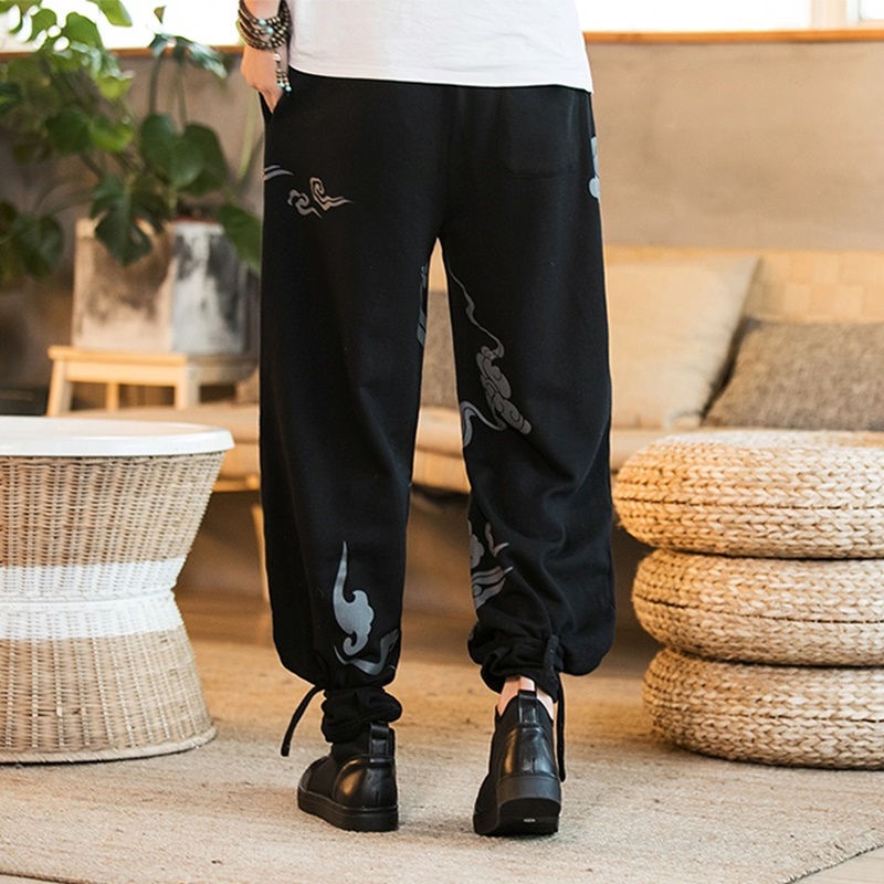 Traditional chinese clothing for men casual pants trousers chinese market online men pants casual trousers TA009