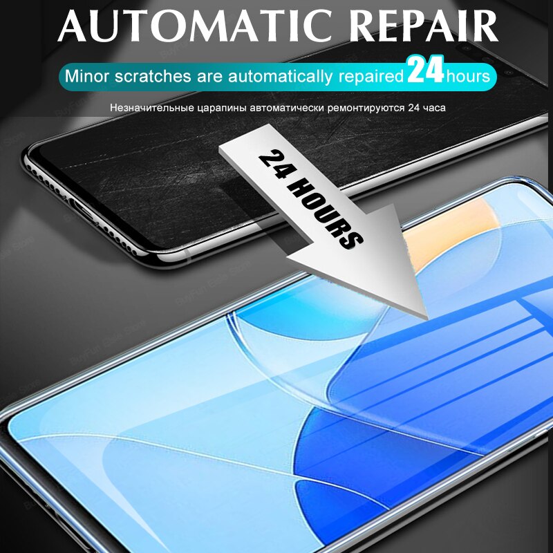 6 In 1 Hydrogel Film Voor Huawei Nove 9 Se Zachte Front Screen Protector Voor Huawei Nova 9SE 8 8i 7i 7 6 Se 5T Film (Geen Glas)