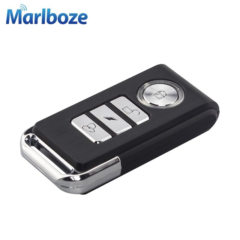 Fahrrad Vibration Spot Alarm PIR Sensor Alarm Marlboze Wireless Remote Controller für unsere Tür Sicherheit Alarm