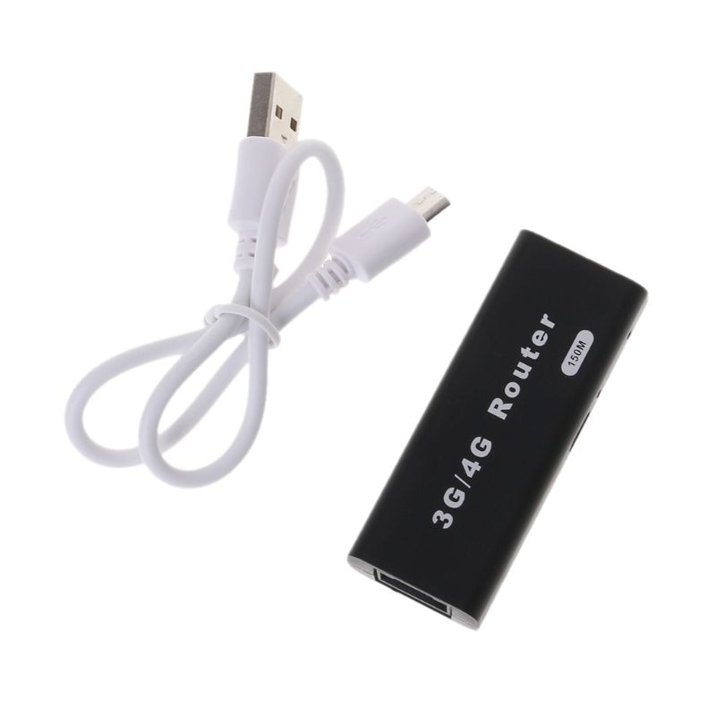 Mini bærbar 3g wifi wlan hotspot ap klient 150 mbps usb trådløs router 11ub