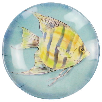 4 piece melamine plate set A5 melamine starfish stone Fish turtle Dessert salad dish European dinnerware suit BY01.1